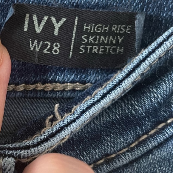 BUFFALO - David Bitton High Rise Skinny Stretch Jeans 28 - Picture 6 of 7